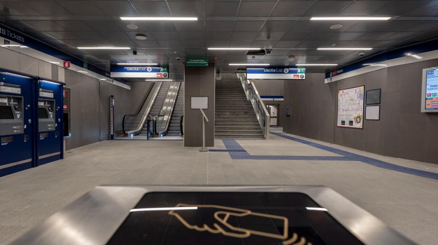 Metro M4 Milano, Stazione San Babila - Webuild