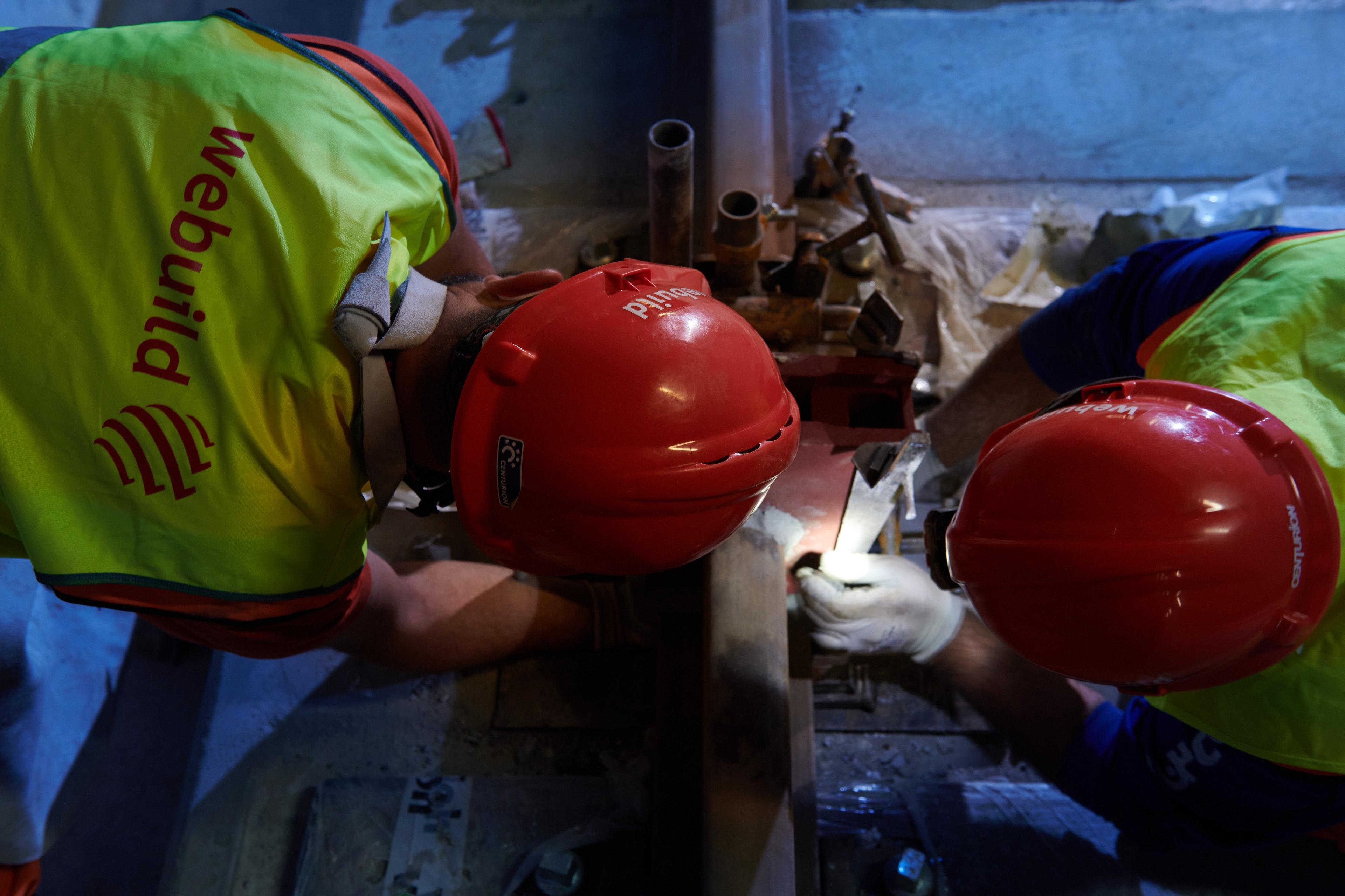 Tecnici e specialisti sono sempre al lavoro per garantire la sicurezza dei cantieri sotterranei