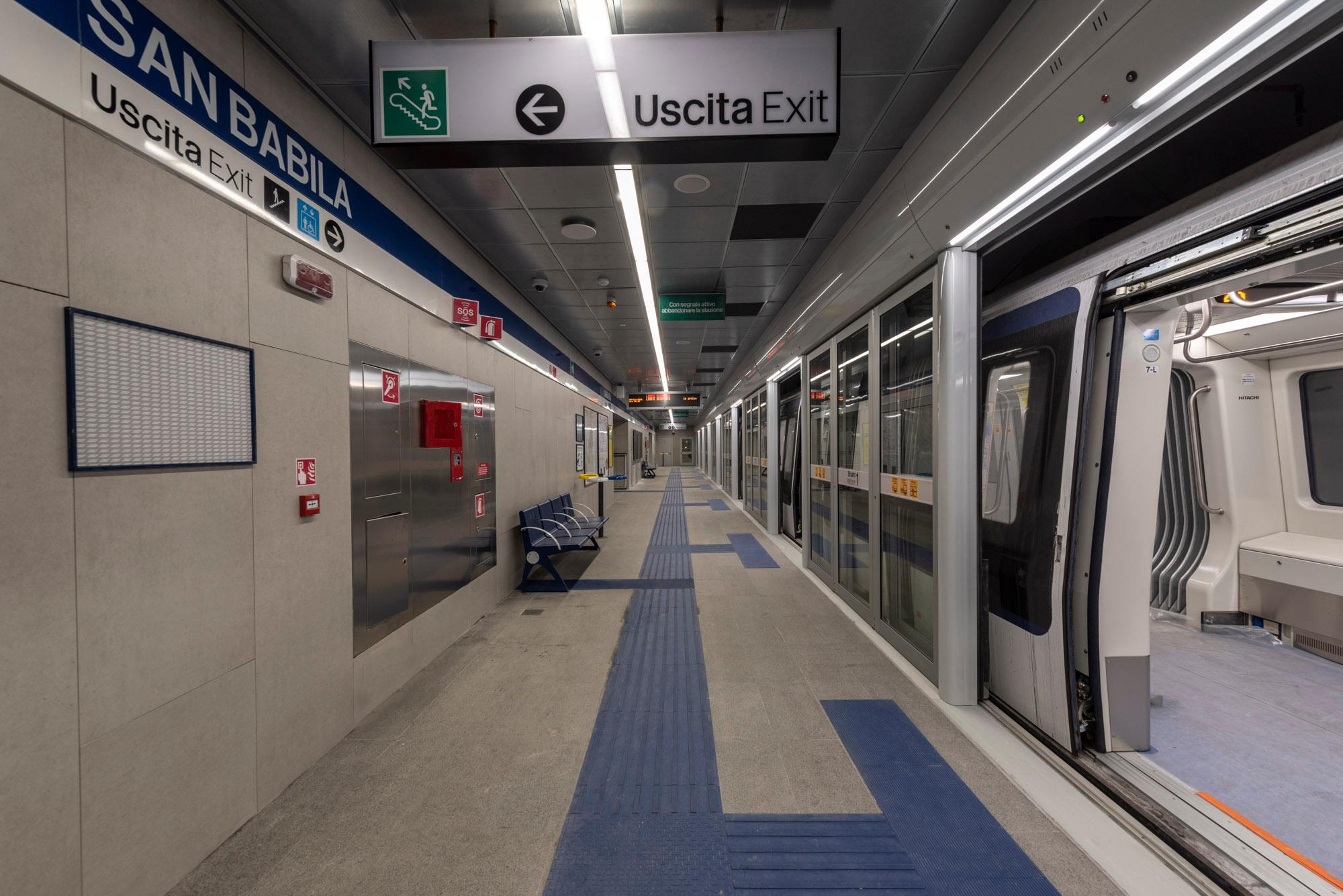 Metro M4 Milano, Stazione San Babila - Webuild