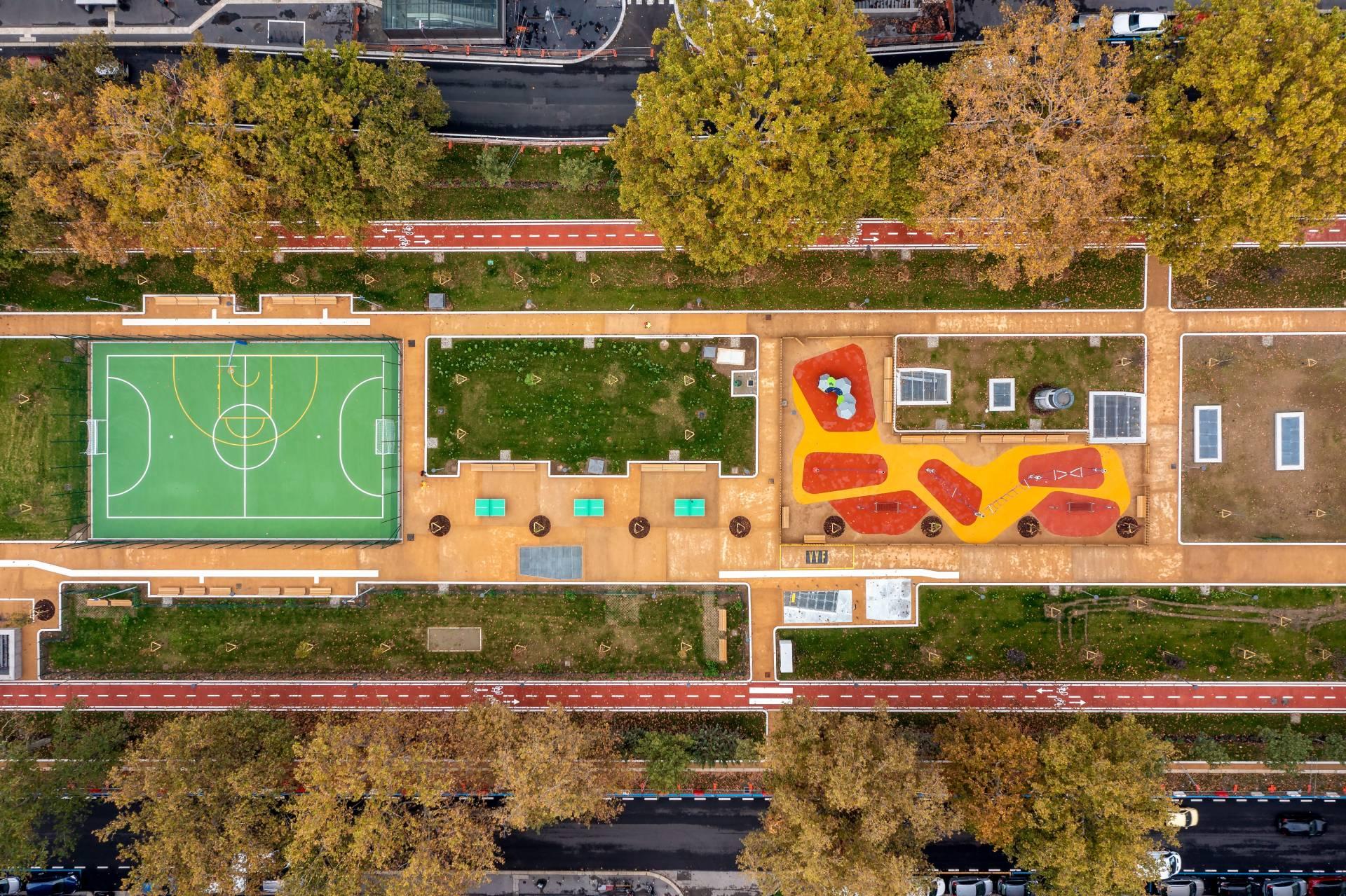 Linea Metro M4 Milano, Parco Argonne - Webuild