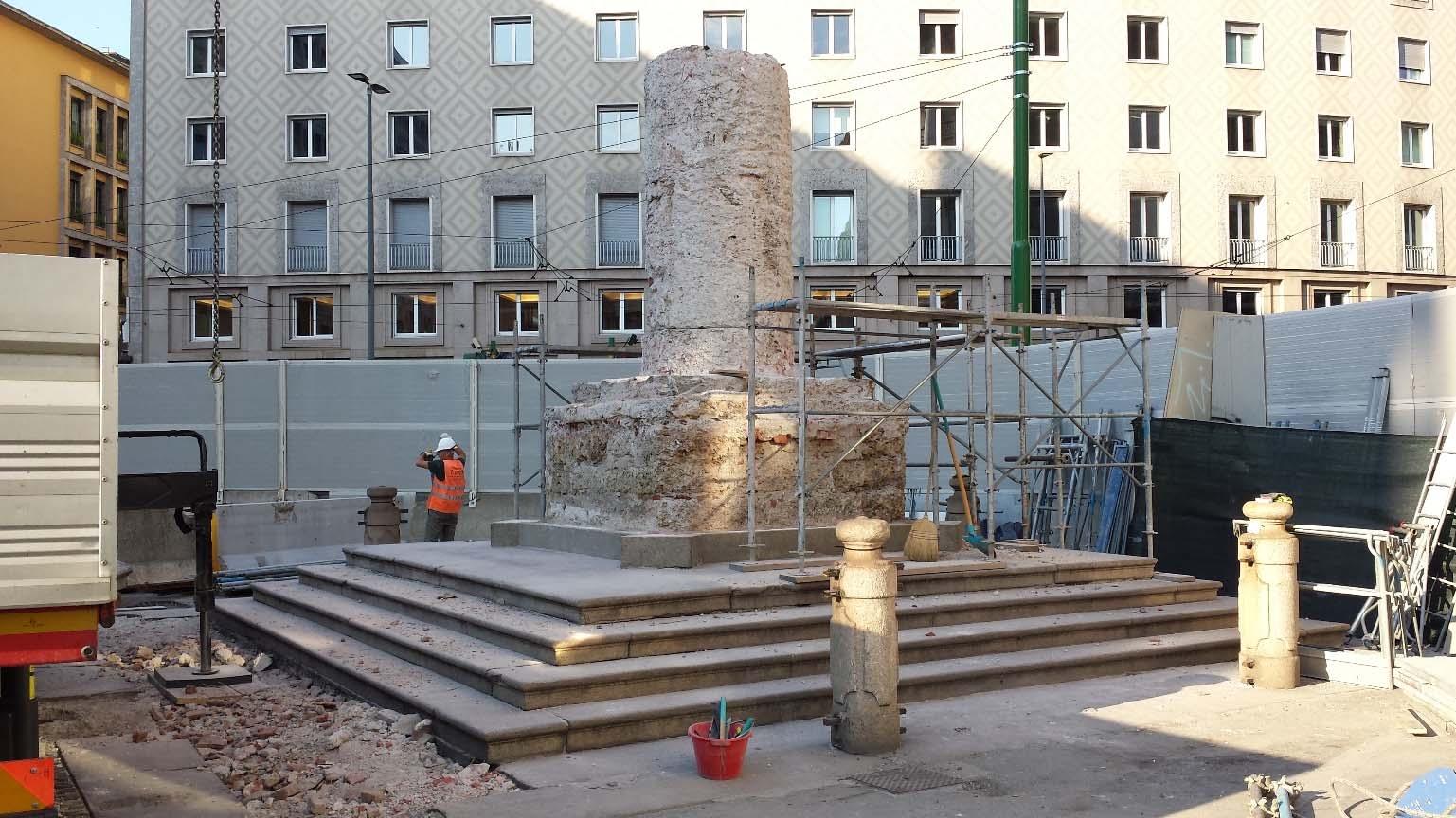 La nuova metro porta alla luce antichi monumenti